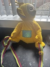 Vintage 1996 Lala Teletubbies Backpack Rucksack School Bag Kids 3D Bag