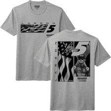 Kyle Larson HendrickCars Flag Profile 2-Spot T-Shirt