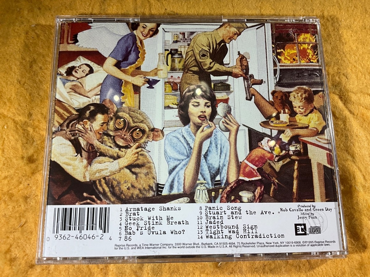 I12-7 GREEN DAY Insomniac - 1995 - REPRISE 946046-2 - CD - ALT