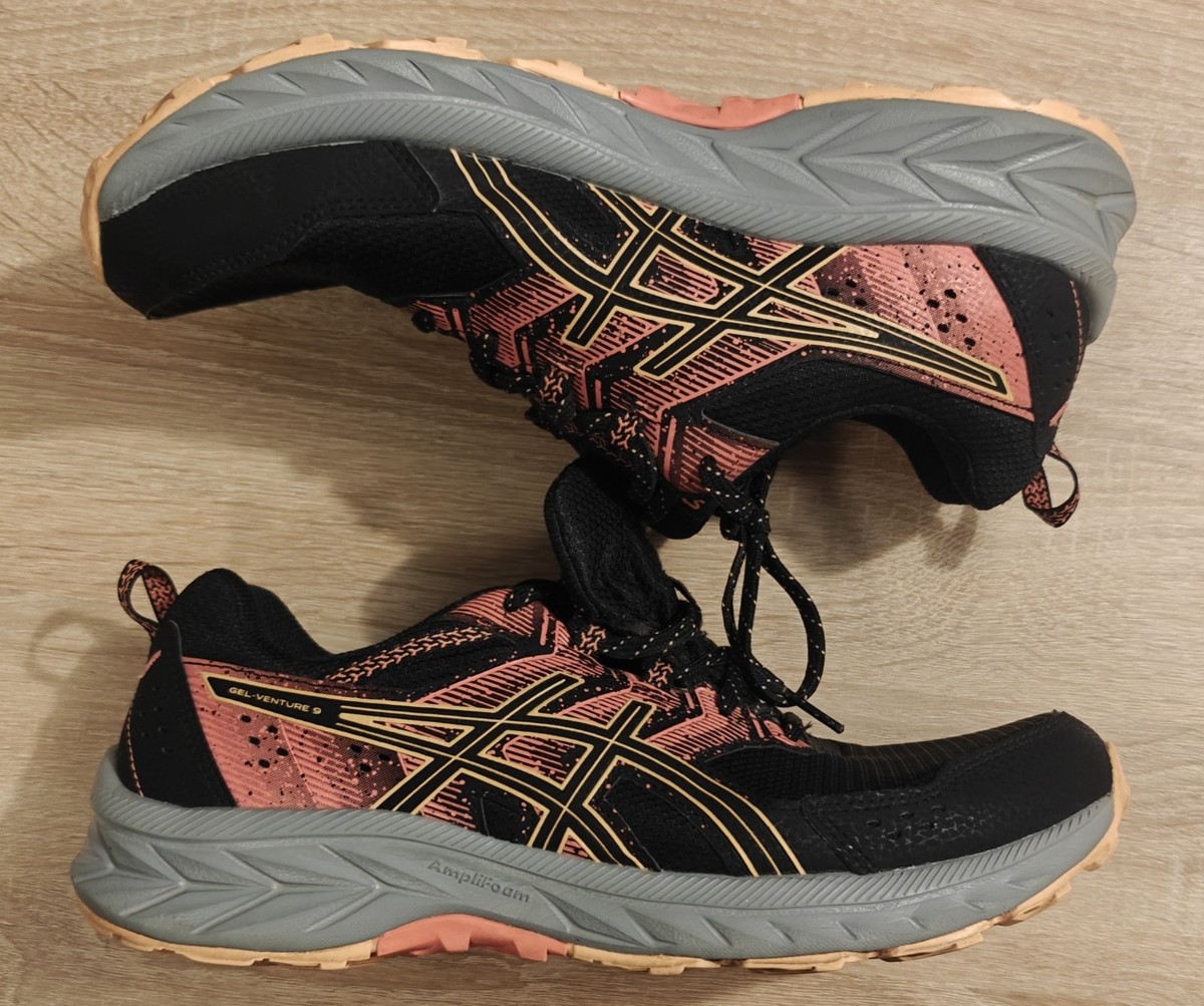 ASICS Gel-Venture 9 Women’s Size 11 Black Summer Dune Trail Shoes View 5