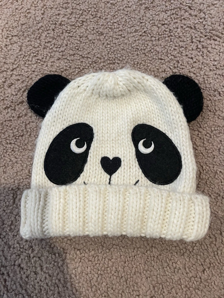 Gorro TERRANOVA Panda Tejido Invierno Y2K Talla Única Para Mujer Usado Foto 2 de 4