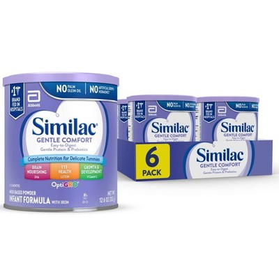 Similac Total Comfort Infant Formula 12.6 X 6 Oz Exp 08/2026