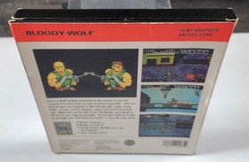 Bloody Wolf TurboGrafx 16 1990 CIB Complete Tested Turbo USA NEC Authentic Boxed
