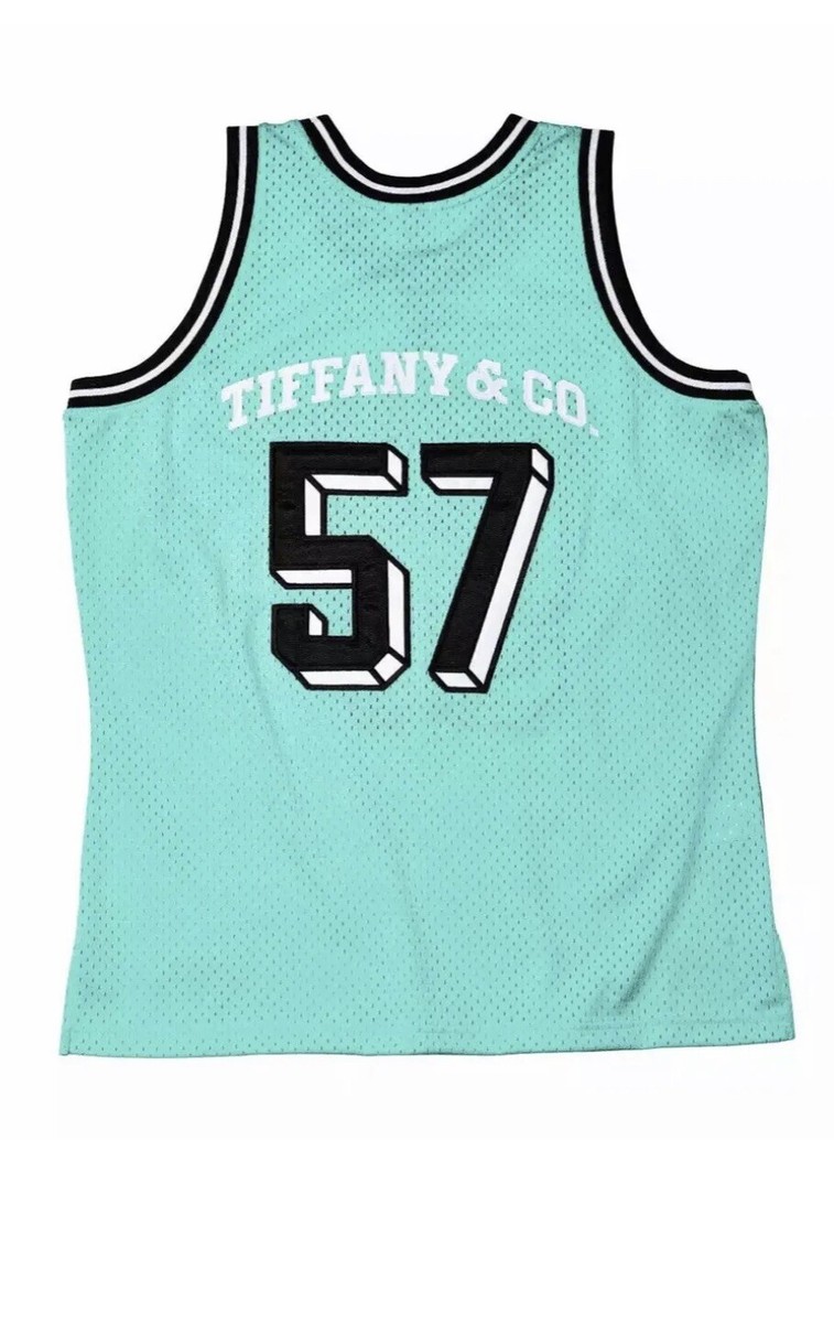 Tiffany NBA Mitchell & Ness Jersey Ｍ Tiffany and Co Mitchell x Ness Basketball Jersey Tiffany
