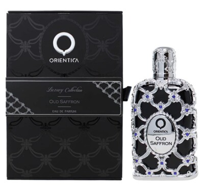 ORIENTICA OUD SAFFRON Luxury Collection 2.7oz Eau De Parfum UNISEX~ NEW & SEALED