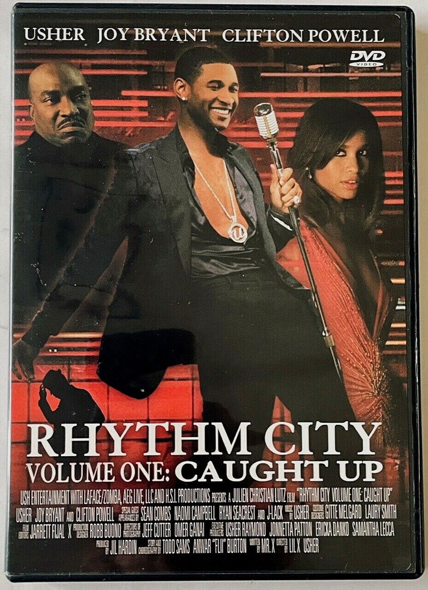 DVD CD USHER RHYTHM CITY VOLUME ONE: 生々しい CAUGHT UP リズム・シティ 