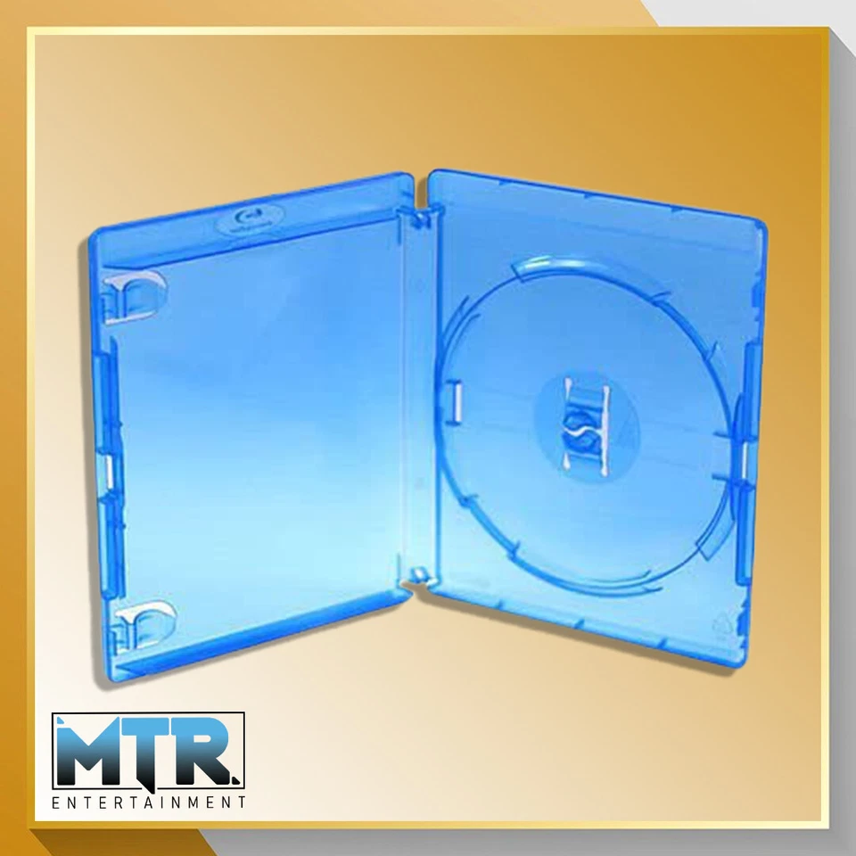 Single 14mm Amaray Blu-Ray Replacement Case