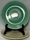 Vintage Fiesta Ware Set Of 2 Saucers Medium Green 1959-69 Yellow 1936-69 EUC