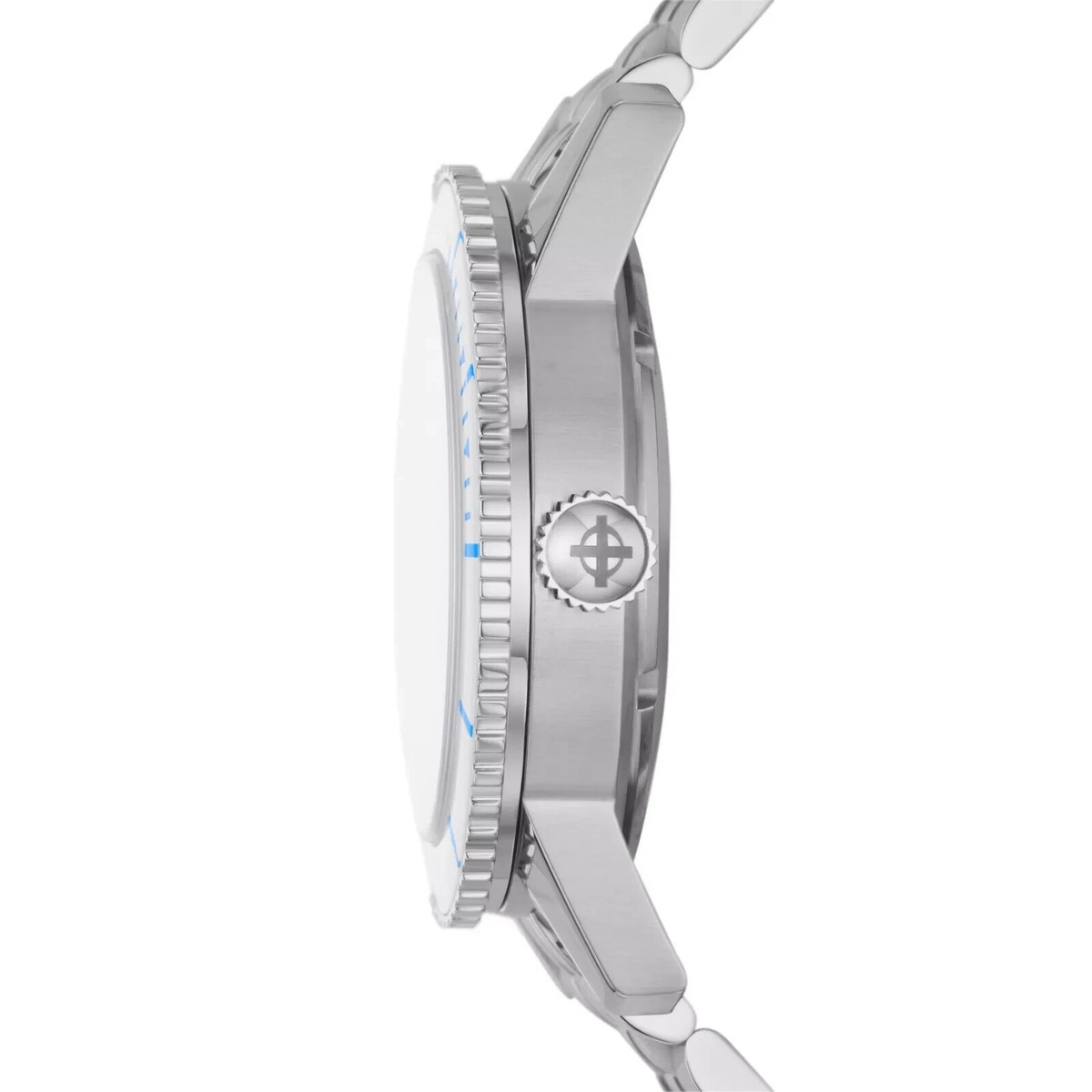 Zodiac Super Sea Wolf Compression White Dial Men's Watch ZO9291