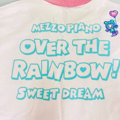 Mezzo Piano Kids T-shirt 150cm Long Sleeve Pink Over The Rainbow