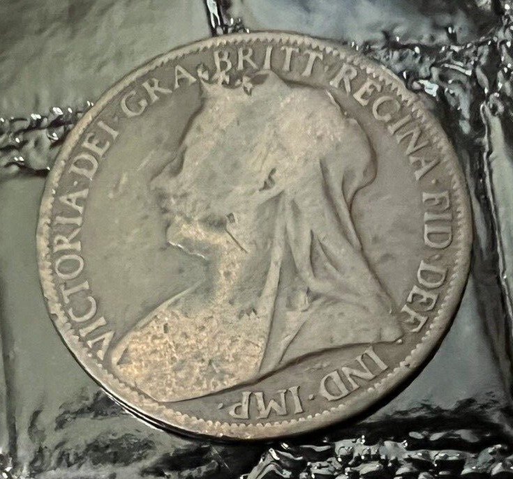 1899 ONE PENNY VICTORIA DEL GRA BRITT REGINA FID DEF IND IMP