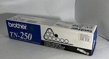 Genuine Brother TN-250 Black Toner Cartridge DCP-1000 New Sealed   