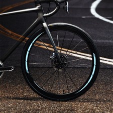 8pcs Fahrrad Räder Sticker Straßen Fahrrad Warnung Reflektierend Sticker Dekor