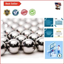 100 Precision Chrome Steel Bearing Balls - 5/8 Inch G25 Quality for Durability