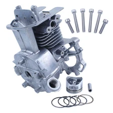 35mm Crankcase Piston Rings Screws Kit For Honda GX25 GX25N HHT25S Mini Engine