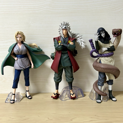 NARUTO Jiraiya Orochimaru Tsunade Figure Ichiban Kuji Legendary 3