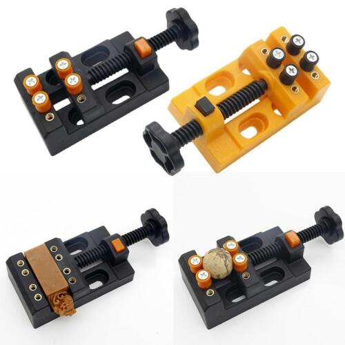 Mini Drill Press Vise Clamp Table Bench for Crafts Jewerly Watch DIY Carving - Afbeelding 1 van 7
