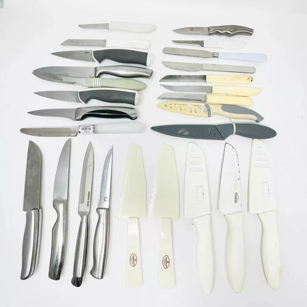 Trudeau, Ikea and Assorted Kitchen Knife Set, Knife Block Sets, 26 Pcs