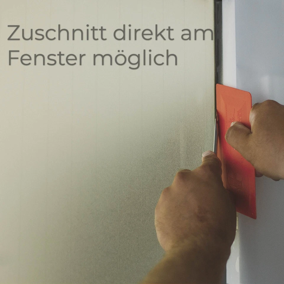 Milchglasfolie (15,50€/m²) Glasdekor Fensterfolie Sichtschutz Tür Büro Dusche - Bild 4 von 4