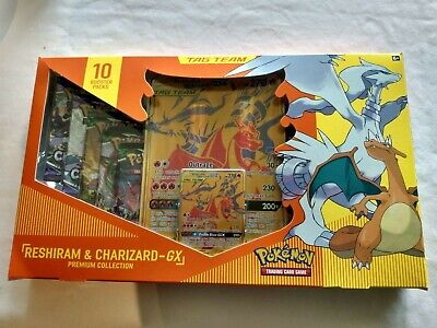 Pokemon Reshiram & Charizard GX Premium Collection Box