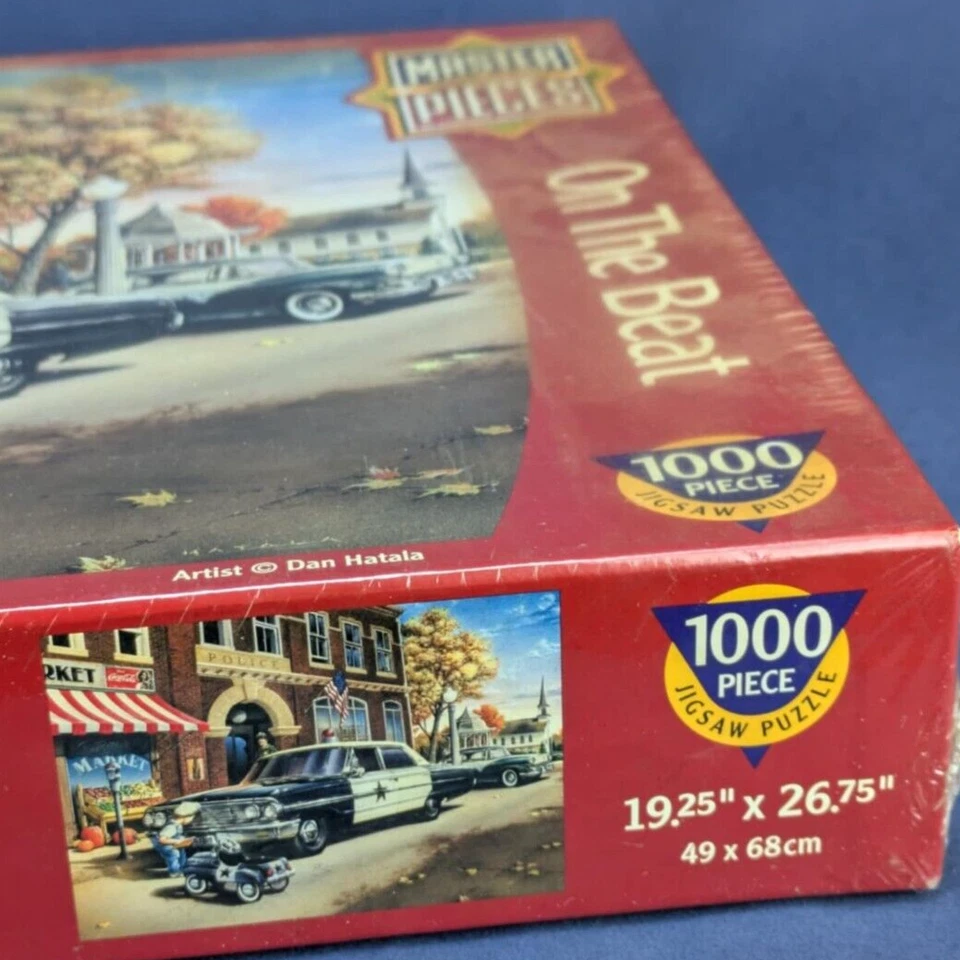 Master PIECES "On The Beat" 1000 件拼图 Dan Hatala 著 - Americana — 第 2/4 张图片