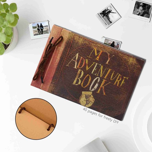 Vintage Style DIY Scrapbook Album Beautiful Memories Wedding Book SNQ - Picture 4 of 22