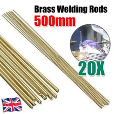 20*500MM BRASS BRAZING SOLUTION WELDING FLUX CORED RODS LOW TEMPERATURE WIRE ROD