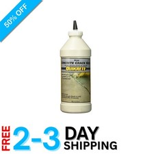 Natural Concrete Crack Seal 1 Qt - Durable Water-Resistant Rubber Sealant