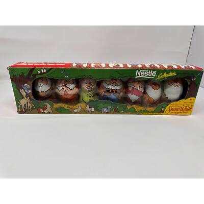 Vintage Snow White and the Seven Dwarfs Collectible Chocolate Disney Nestle
