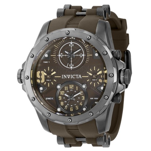 Invicta Coalition Forces New Age Triple Gold Men's 52mm
