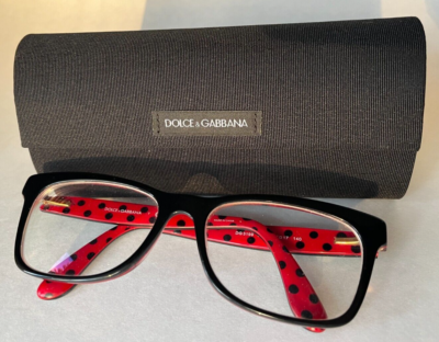 Dolce and Gabbana Red w/ Black Polka Dot Sunglasses Dolce & Gabbana Red Pois Grey Gradient DG 4227 Cat Eye  main image 2