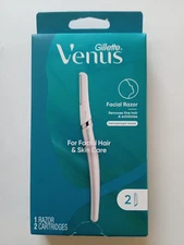 gillette vensus facial razor 1 razor with 2 cartridges