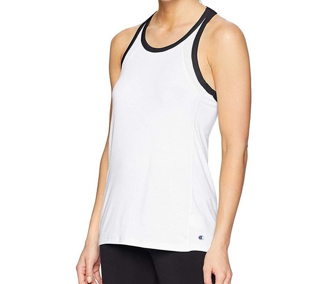 champion white tank top