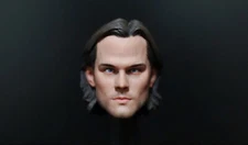 1/6 Scale Sam Winchester Jared Padalecki Head Carving Sculpt Model Toys