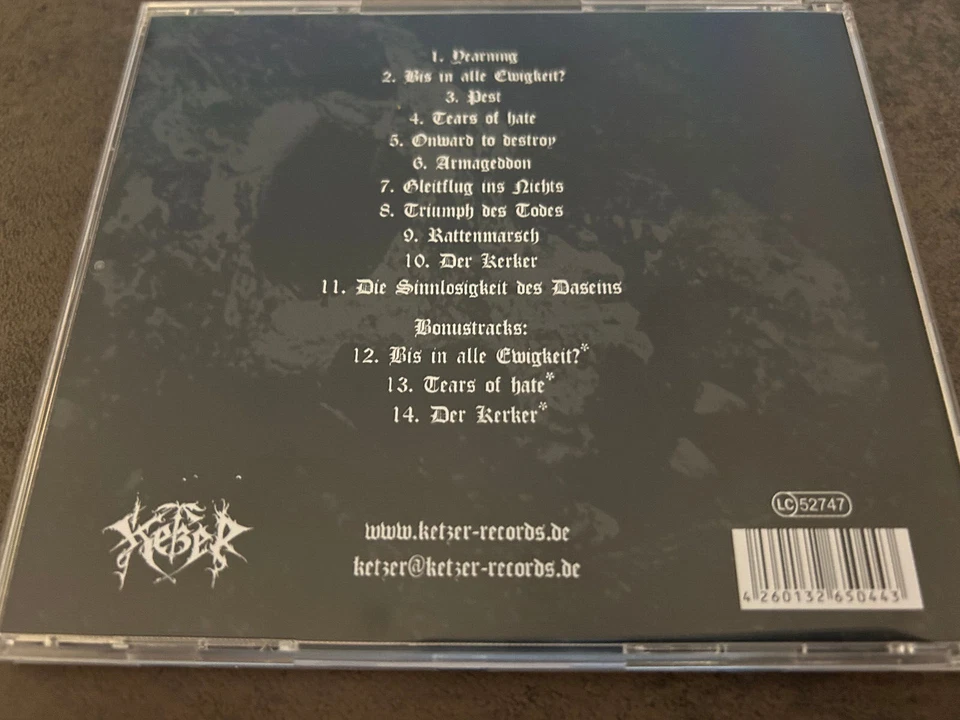 PEST (Ger) - Ad Se Ipsum CD (2020) Carpathian Forest Satanic Warmaster - Bild 2 von 2