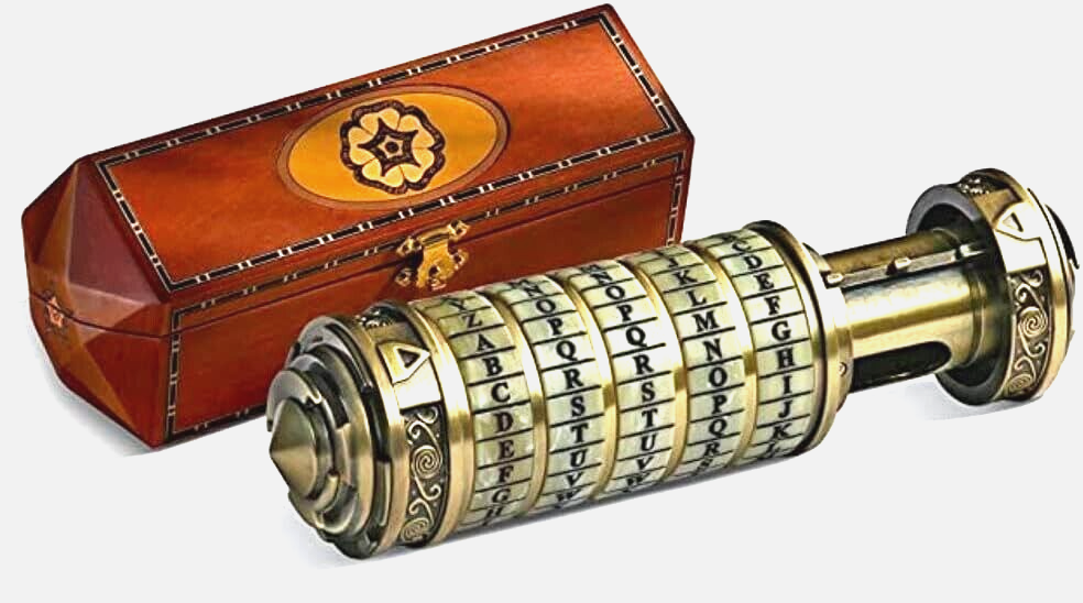 The Da Vinci Code Cryptex 1:1 Scale Authentic Movie Prop
