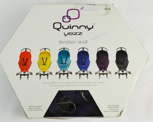 Quinny Yezz Kinderwagensitz lila Rush Ersatzbezug CV242BQZ reißfest - Bild 3 von 7