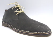 Kenneth Cole Reaction Desert Sun Gray Suede Ankle Boots Size 12 M