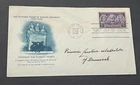 1948 SENECA FALLS FDC SIGNED PRINCESS CAROLINE MATHILDE DENMARK ROYAL AUTOGRAPH!