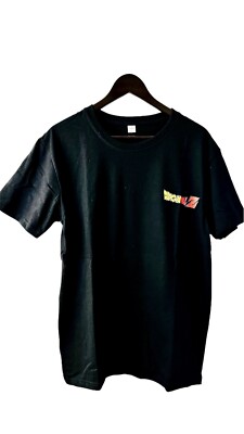 Dragon Ball Z Goku Super Sayian T Shirt Black Anime Tv Show Youth