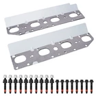 5.7 Exhaust Manifold Gasket Kit w/Bolt Nuts for 2009-2020 Dodge Ram Jeep 5.7L V8