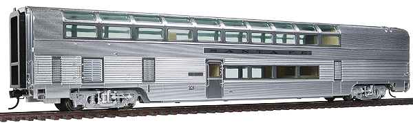 HO Walthers 1956 Santa Fe El Capitan 85' Budd Hi-Level Sky Lounge 932-9780 MIB