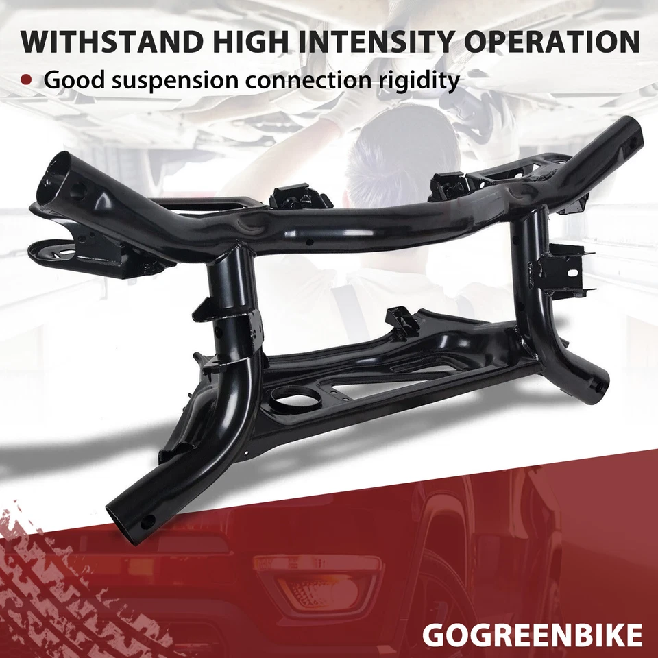 For Jeep Compass/Patriot Caliber 07-17 Rear Steel Crossmember Subframe& Bolt Kit - Image 2 of 4