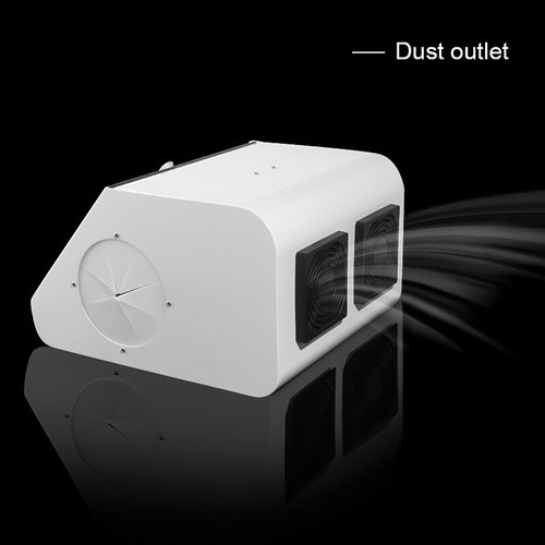 Dental Sandblasting Dust-proof Box with Built-in LED Light Double Suction System - 第 3/24 張圖片