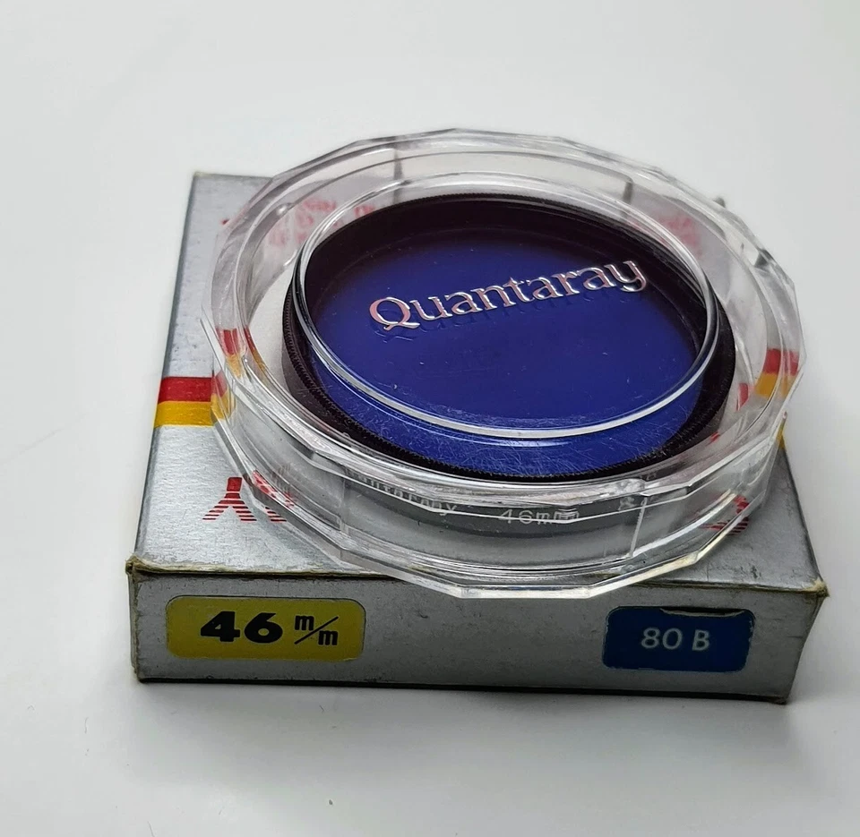 46mm 80B Blue Glass Lens filter 80-B Japan Coated 46 mm Camera Color 80 B E-46 - Image 3 of 4