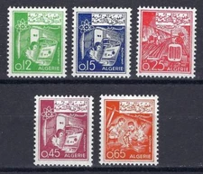 Algeria 1964-65 Electronic center Tractor French colony France MNH