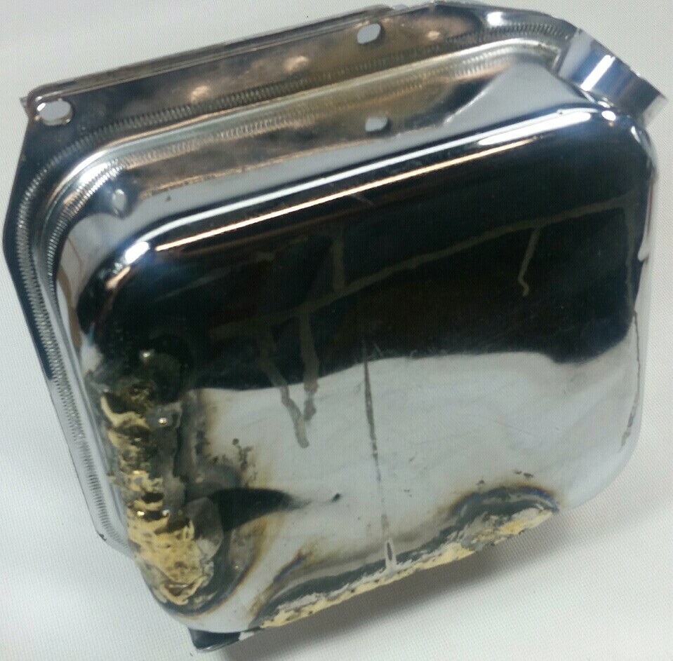 Chrome Oil Tank XLCH Model Harley Ironhead Sportster 19701978 Chopper