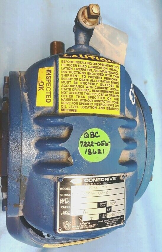 CONEDRIVE GEARING SOLUTIONS, FSHU58921-6