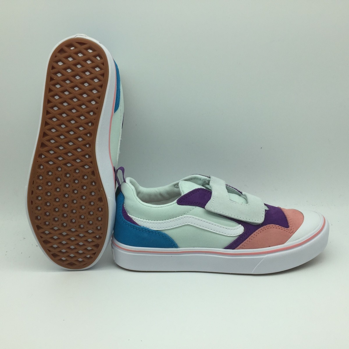 Vans ComfyCush slip-ons color block Vans Comfycush Old Skool Color Block 7 | Mercari main image 3