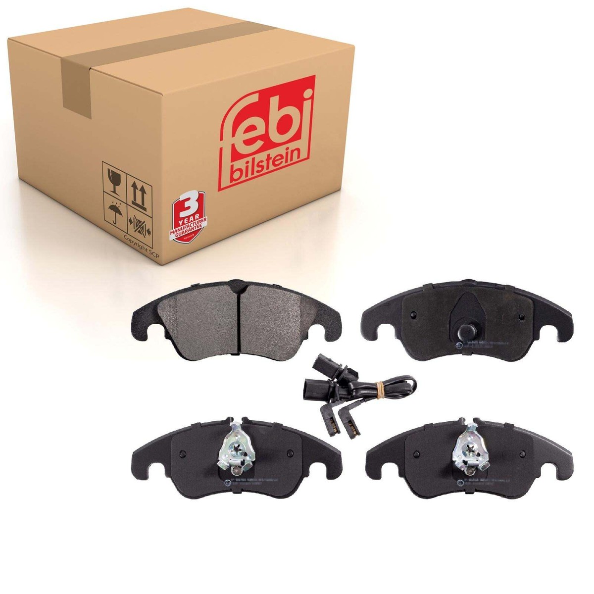 Front Brake Pads Set Kit Fits Audi A4 A5 A6 S4 8K0 698 151 H Febi  